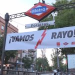 El Metro, un hincha más del Rayo para la final