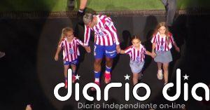 El Metropolitano rindió un emotivo homenaje a Griezmann en su despedida