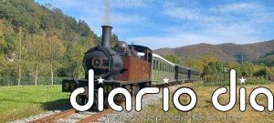El Museo Vasco del Ferrocarril de Euskotren pone en circulación tres trenes de vapor el fin de semana