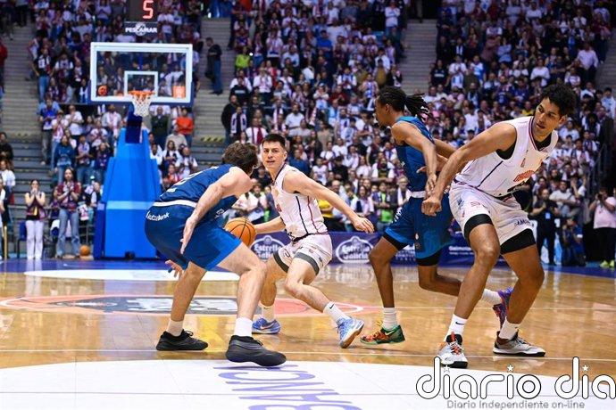 El Obradoiro culmina su caza al Coruña y logra el ascenso directo a la Liga Endesa