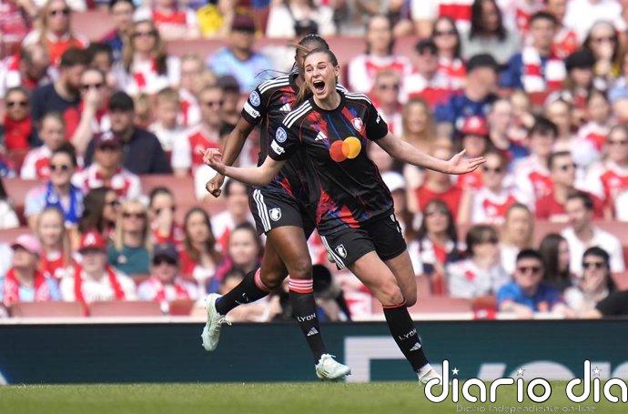 El Olympique se toma la revancha con el Arsenal y alcanza la final de la Champions Femenina