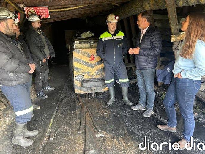 El PP critica en Tormaleo (Ibias) el "abandono institucional" del sector minero