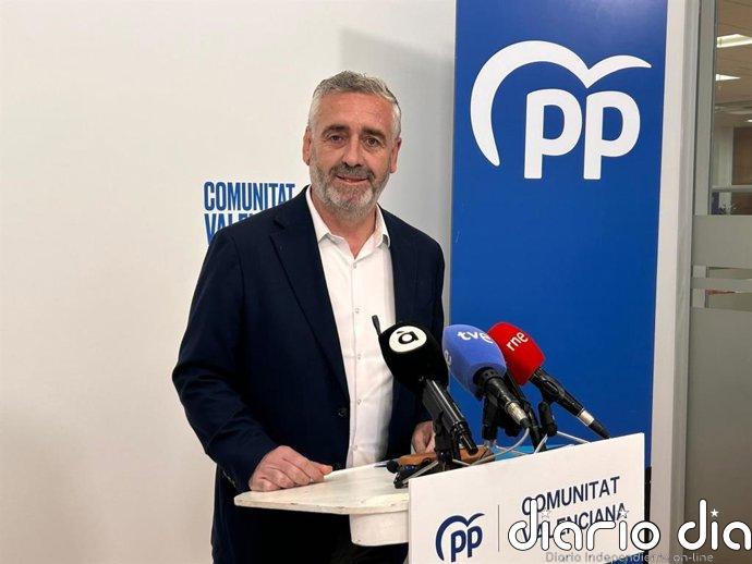 El PPCV replica a Morant que el proyecto del PSOE es "acumular casos de corrupción" y "pactar con quienes rompen España"