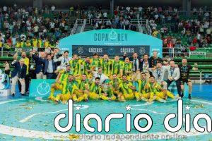 El presidente de la Diputación de Jaén felicita al Jaén Paraíso Interior por lograr la Copa del Rey