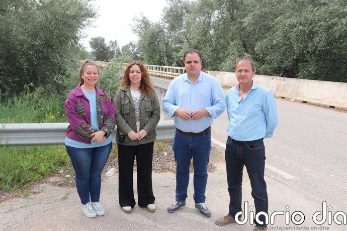 El PSOE de Jaén recrimina que la Junta no arregle la A-6075 en Villanueva de la Reina por "falta de voluntad" de Moreno