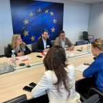 El PSOE de La Rioja asevera en Bruselas que "rechaza cualquier intento de recorte en la PAC por parte del PP Europeo"