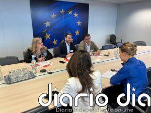 El PSOE de La Rioja asevera en Bruselas que "rechaza cualquier intento de recorte en la PAC por parte del PP Europeo"