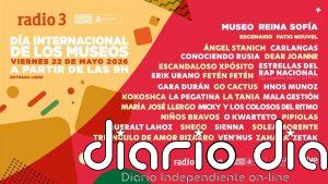 El Reina Sofía y Radio 3 celebran el Día de los Museos con 12 horas de música y artistas como Zahara o La Pegatina