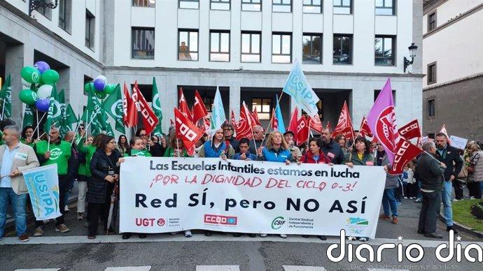 El seguimiento de la huelga en las escuelas de 0 a 3 años supera el 80% en los centros municipales, según CCOO