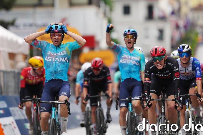El uruguayo Thomas Silva sorprende en Veliko Tarnovo y se viste de líder en el Giro