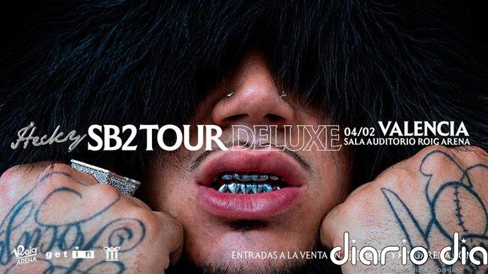 El valenciano Hecky actuará el 4 de febrero de 2027 en la sala Auditorio Roig Arena