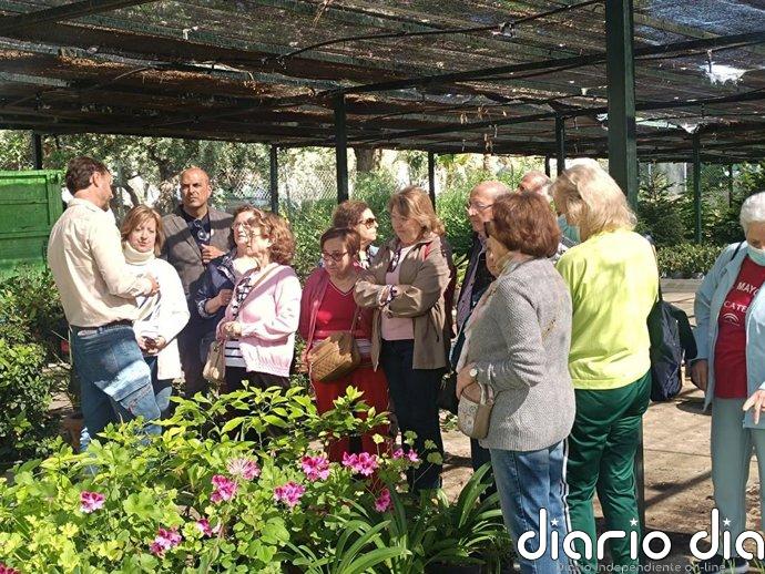 El vivero municipal de Jaén se abre a las personas mayores con la iniciativa 'Semillas de experiencias'