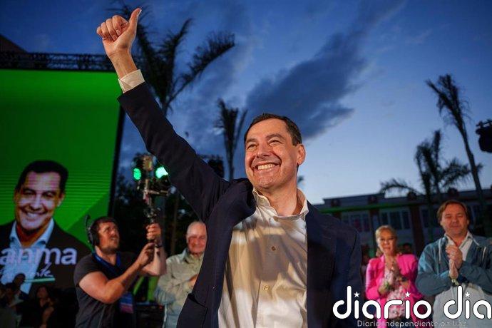 Elecciones andaluzas 2026: Moreno repetiría mayoría absoluta con entre 56 y 59 diputados, según un sondeo de Sigma Dos