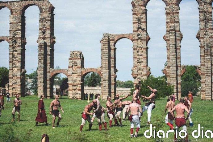 Emerita Lvdica ofrece este sábado la recreación del primer juego de pelota practicado por legiones romanas