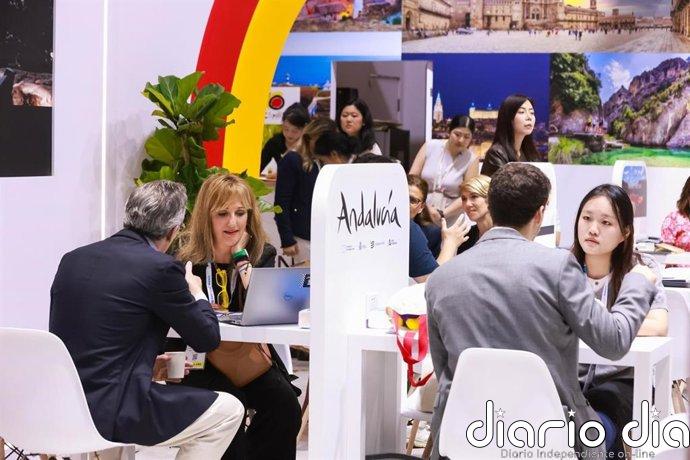 Empresas andaluzas contactan con Europa Press chinas en unas jornadas profesionales de la Junta en Pekín y Shanghái