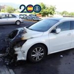 En libertad un hombre tras incendiar cinco vehículos después de discutir con su expareja en Ponferrada (León)