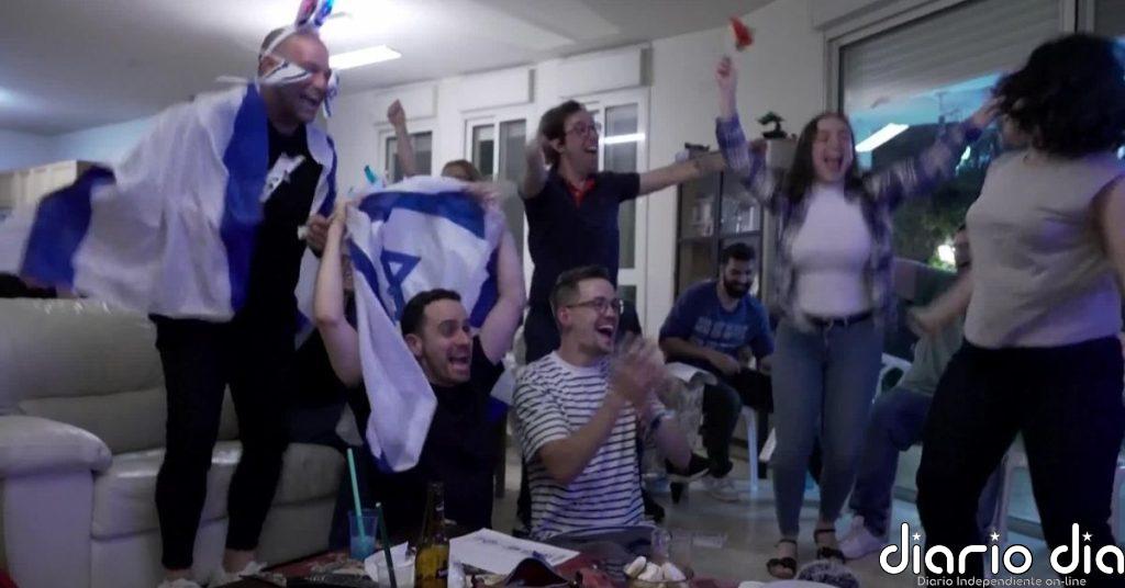 Eurofans israelíes celebran su clasificación para la final