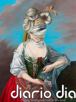 Ewa Juszkiewicz "deforma" en el Thyssen el retrato femenino tradicional en su primera muestra individual en un museo