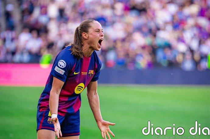 Ewa Pajor rompe su maldición y conquista con doblete su primera Champions