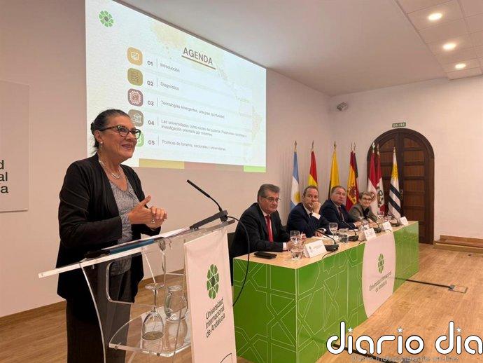Experta destaca en el III Encuentro Iberoamericano (Huelva) que la IA "forma parte esencial del hallazgo científico"
