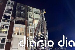 Extinto un incendio en un edificio de Ciudad Lineal, Madrid, con tres personas afectadas