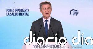 Feijóo, en la presentación de un plan sobre salud mental: “En la clase política hay mucha gente sin diagnosticar”
