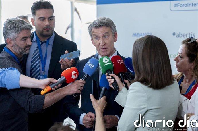 Feijóo promete "todo lo posible" para echar a Sánchez y no descarta la moción de censura: "Los socios deben mover ficha"