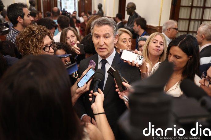Feijóo urge a Sánchez a convocar ya elecciones tras personarse la UCO en Ferraz: "Estamos en una situación agónica"