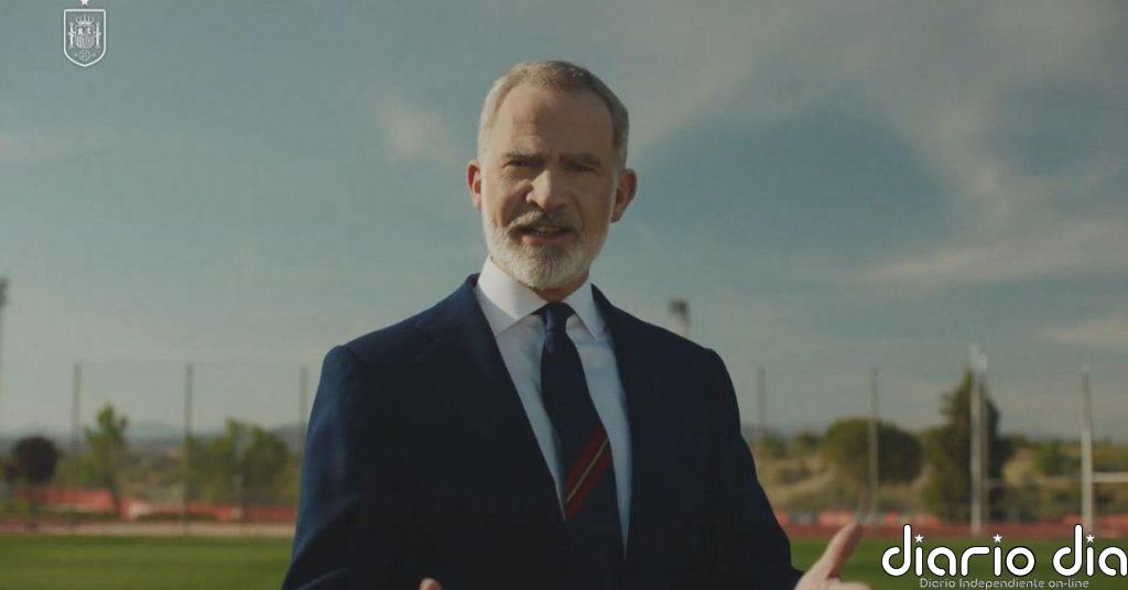 Felipe VI: “Cuando juega nuestra selección, jugamos todos”