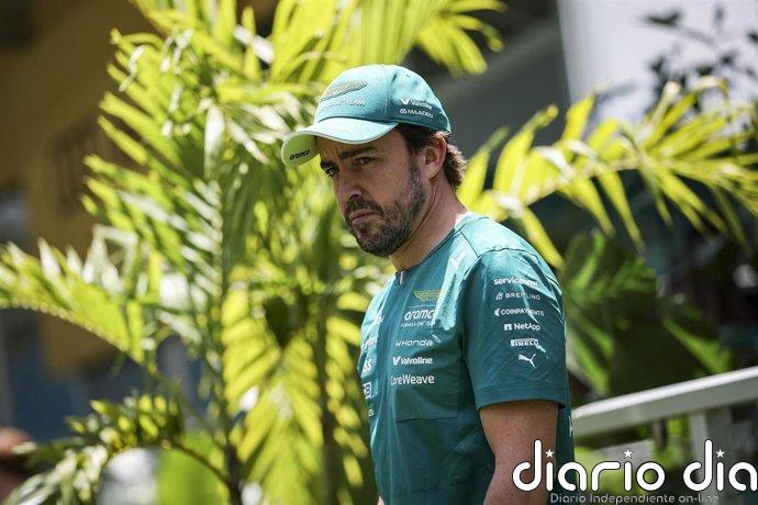 Fernando Alonso: "Nosotros no tenemos la fortuna de hacer test privados con Pirelli como Ferrari"