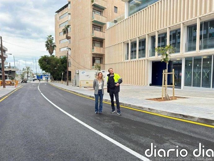 Finalizan las obras de reurbanización de la calle Aigua Dolça de Palma