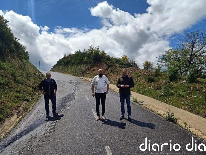 Foro reclama una solución para la carretera entre Carricéu y Begega en Belmonte de Miranda