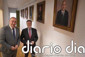 Francisco Vázquez realiza una visita institucional a la Diputación y el Ayuntamiento de Segovia