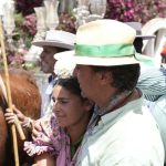 Francisco y Tana Rivera, las imágenes más tiernas de padre e hija en El Rocío
