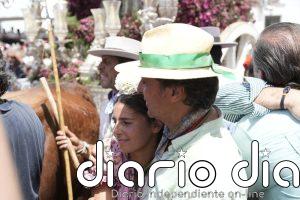 Francisco y Tana Rivera, las imágenes más tiernas de padre e hija en El Rocío
