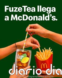 Fuze Tea será la marca de té listo para beber de McDonald's en España