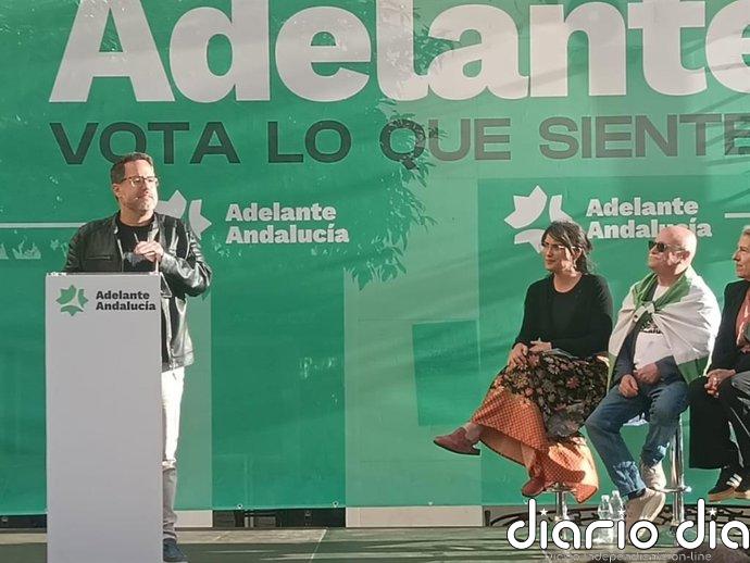 García asegura Adelante está "de moda" porque está "desmontando a la extrema derecha" de Andalucía