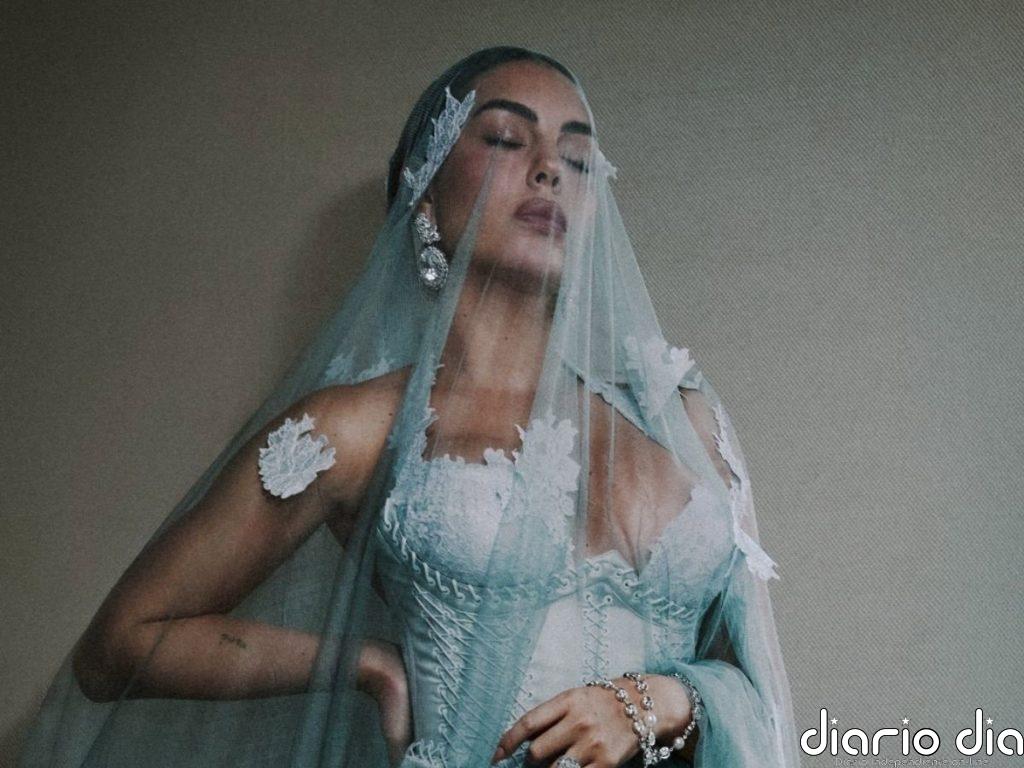 Georgina Rodríguez debuta en la Gala MET 2026 con un estilismo religioso y un rosario valorado en 8 millones de dólares