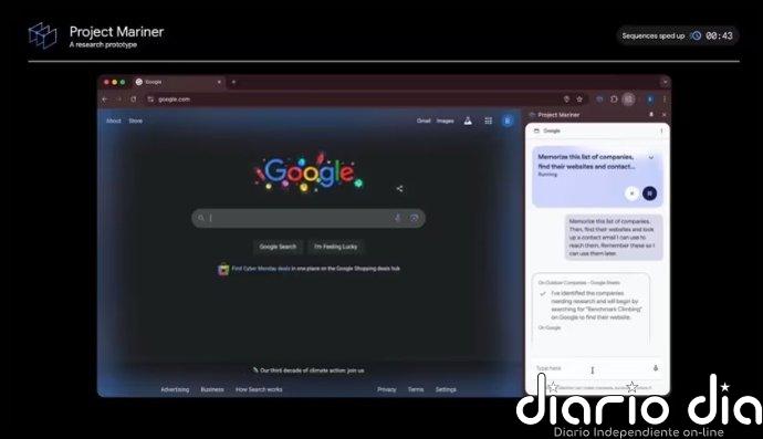 Google cierra Proyecto Mariner y anima a utilizar Gemini Agent