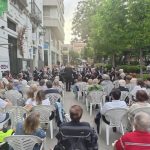 "Gran acogida" del público al concierto de la Banda Municipal en la plaza de los Jardinillos de Jaén