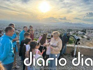 Granada acoge la actividad 'Embajadores de los eclipses' en el mirador de San Miguel Alto