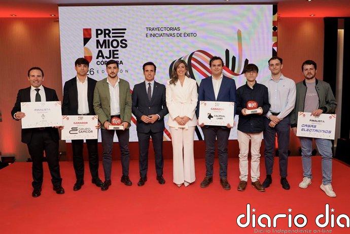 Grupo Samcor y Caliphal Labs, ganadores de los Premios AJE Córdoba 26