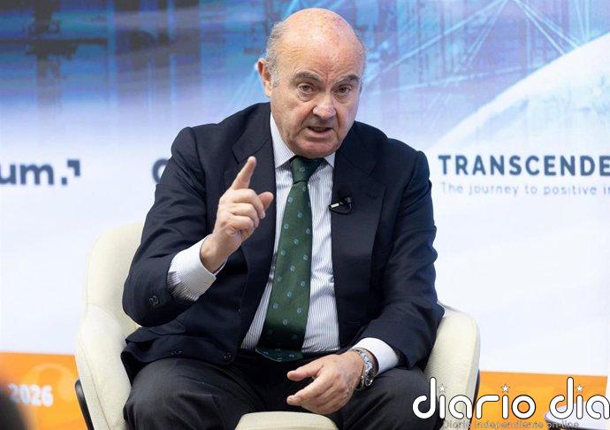 Guindos (BCE) critica al Gobierno alemán por su oposición a la OPA de Unicredit sobre Commerzbank