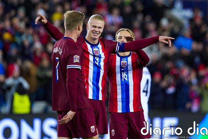 Haaland, Sorloth y Odegaard lideran la convocatoria de Noruega para el Mundial