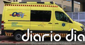 Herido grave un motorista de 45 años al sufrir una caída en la carretera de Abanilla a Fortuna
