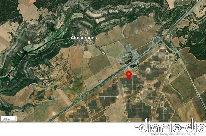 Heridos dos trabajadores por la explosión de un cuadro eléctrico en una zona fotovoltaica en Almadrones