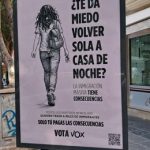 Igualdad pide a la Fiscalía investigar carteles de Vox en Granada por posible delito de odio