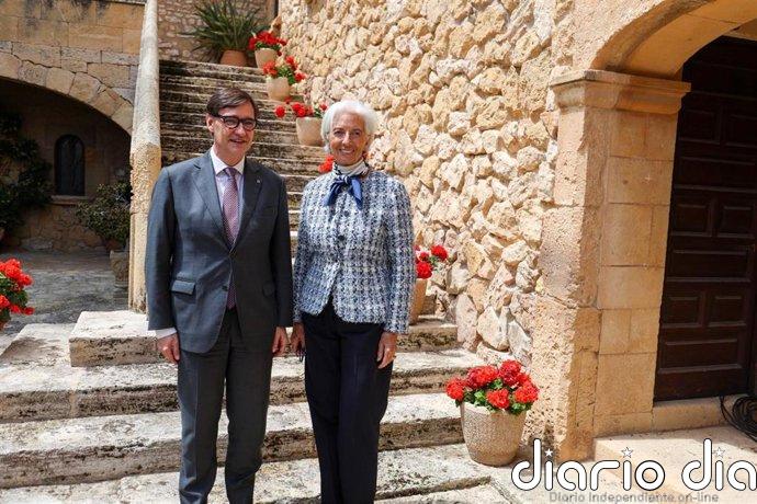 Illa aborda con Lagarde (BCE) la situación económica actual y los "retos" que afronta Europa