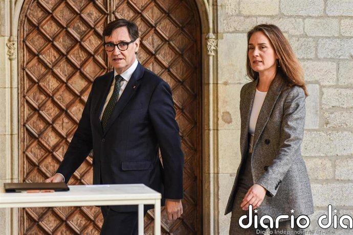 Illa y Albiach (Comuns) firmarán este jueves el acuerdo de Presupuestos en la Generalitat