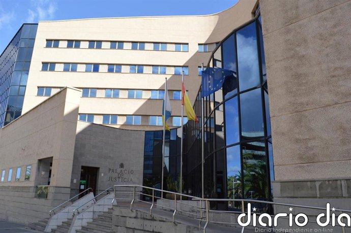 Intersindical Canaria denuncia el mal estado del Palacio de Justicia de Tenerife: humedades, moho y ventanas rotas